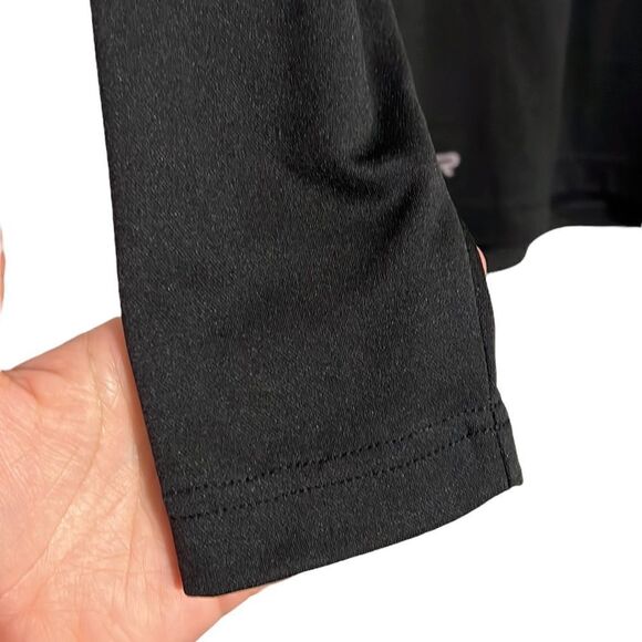 Spyder Quarter Zip Pullover Men’s Small Black Long-sleeve Pullover Activewear - Picture 3 of 7